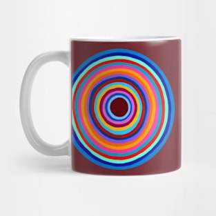 Concentric circles 8 Mug